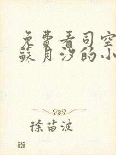免费看司空靖和苏月汐的小说