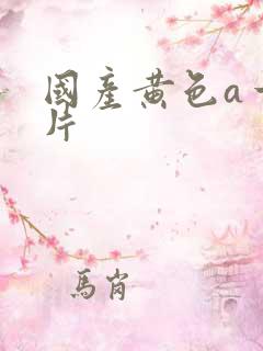 国产黄色a一级片