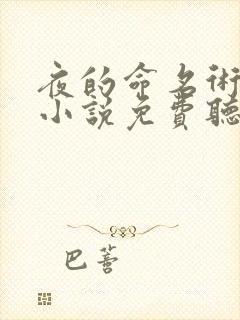 夜的命名术有声小说免费听