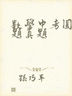 数学中考圆必刷题真题
