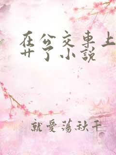在公交车上被人艹了小说