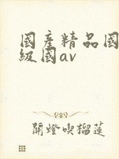 国产精品国产三级国av