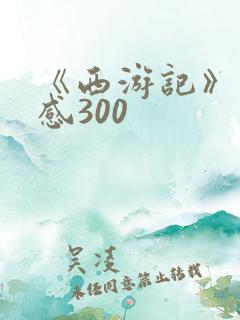 《西游记》读后感300