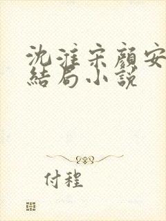 沈淮宋颜安欢大结局小说