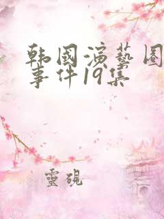 韩国演艺圈悲惨事件19集