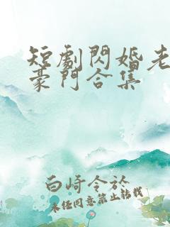 短剧闪婚老公是豪门合集