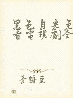 黑色月光免费观看电视剧全集高清