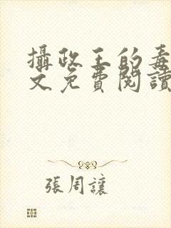 摄政王的毒妃全文免费阅读