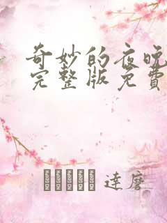 奇妙的夜晚在线完整版免费观看