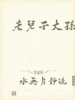 老儿子大孙子