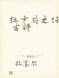 杜少府之任蜀州 古诗