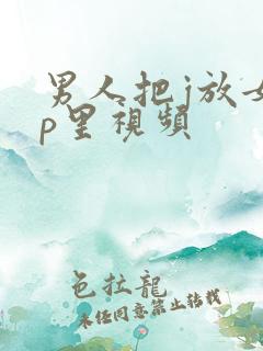 男人把j放女人p里视频