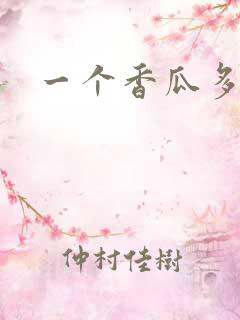 一个香瓜多少斤