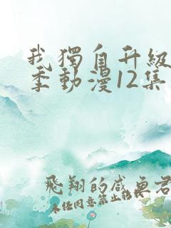 我独自升级第二季动漫12集
