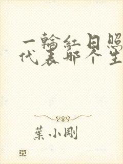 一轮红日照天涯代表哪个生肖