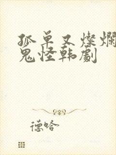 孤单又灿烂的神鬼怪韩剧