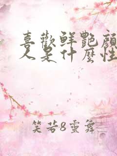 喜欢鲜艳颜色的人是什么性格