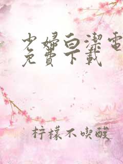 少妇白洁电子书免费下载