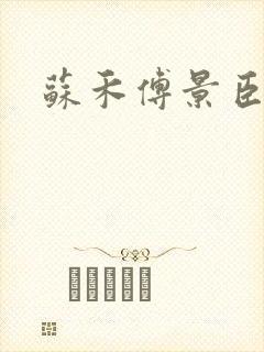 苏禾傅景臣小说