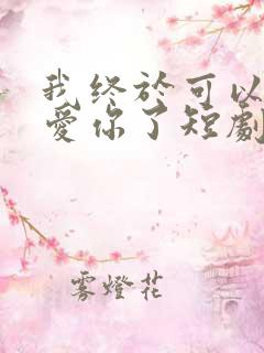 我终于可以不再爱你了短剧完整版