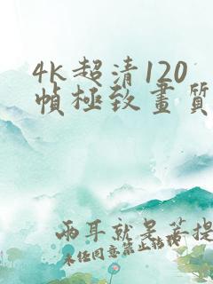 4k超清120帧极致画质7