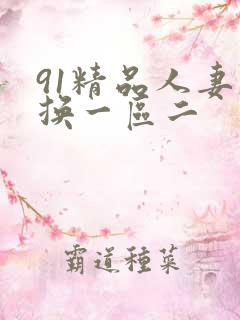 91精品人妻互换一区二