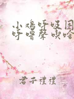 小鸡呼吸困难有呼噜声吃啥药