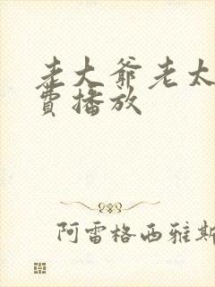 老大爷老太婆免费播放