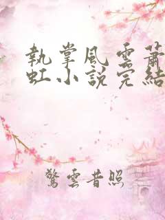 执掌风云萧峥陈虹小说完结版