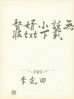 赘婿小说无删减版txt下载
