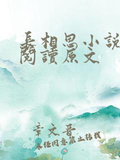 长相思小说免费阅读原文