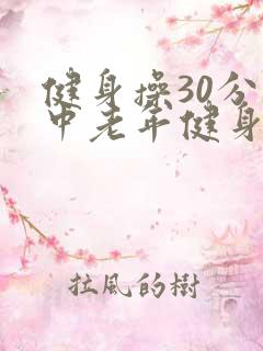 健身操30分钟中老年健身操