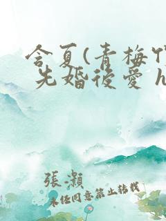 含夏(青梅竹马 先婚后爱 h)