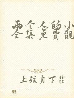 两个人的小森林全集免费观看高清