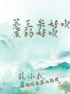 蒸玉米好吃还是煮的好吃