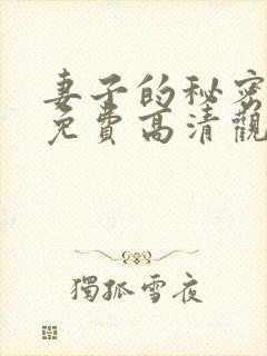 妻子的秘密短剧免费高清观看全集