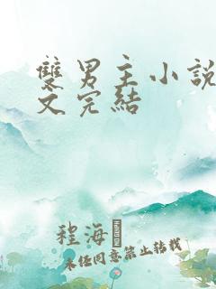 双男主小说高干文完结