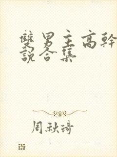 双男主高干文小说合集