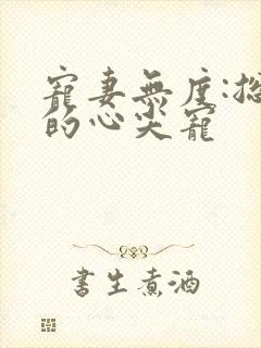 宠妻无度:总裁的心尖宠