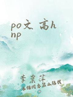 po文 高h np