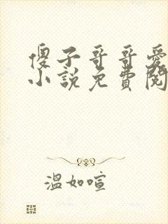 傻子哥哥爱爱我小说免费阅读