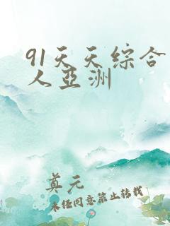 91天天综合成人亚洲