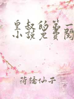 皇叔的第一宠妃小说免费阅读无弹窗