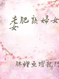 老肥熟妇女老熟女