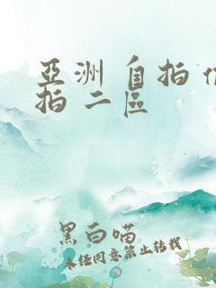 亚洲 自拍 偷拍 二区