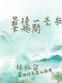 最后一毫米小说笔趣阁