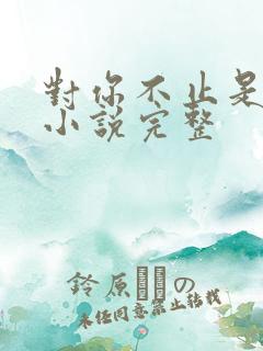 对你不止是喜欢小说完整