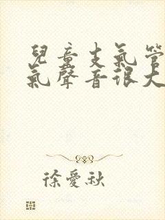 儿童支气管炎喘气声音很大怎么办