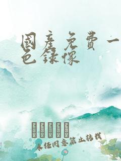 国产免费一级黄色录像
