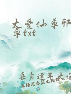 大爱仙尊邪银魔尊txt